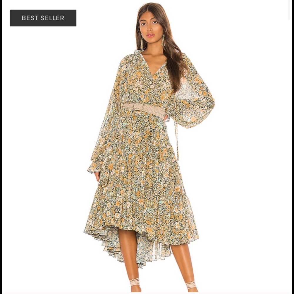 Feeling Groovy Maxi Dress in Black